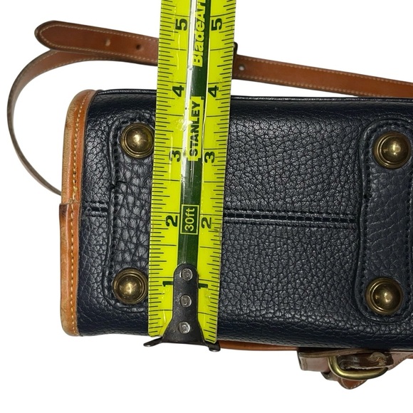 Dooney & Bourke Black Pebbled Leather Crossbody Bag - Vintage Made in USA - Picture 14 of 15